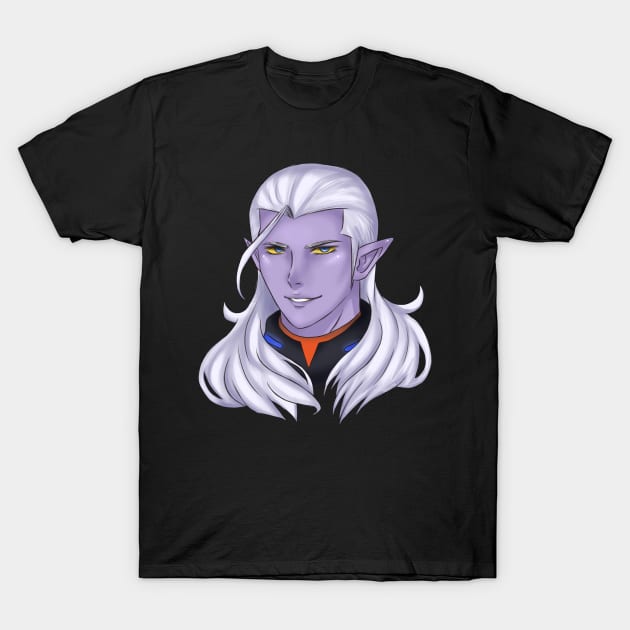 The Royal Deceiver by Lucy Smith T-Shirt by Let's Voltron Podcast